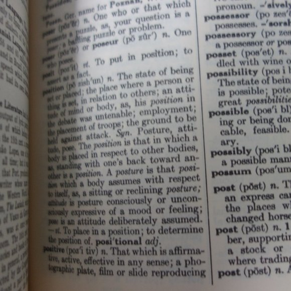 1957 Webster's Encyclopedic Dictionary of the English Language - Picture 16 of 16